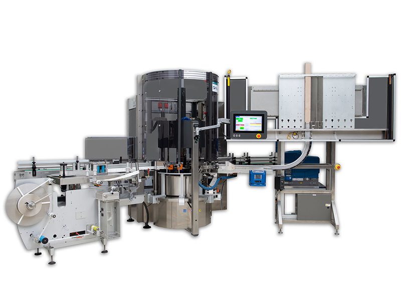 Reverse Label Instrumentation Pharmaceutical Labeling Systems: FRL Rotary Labeler with Rapid ...